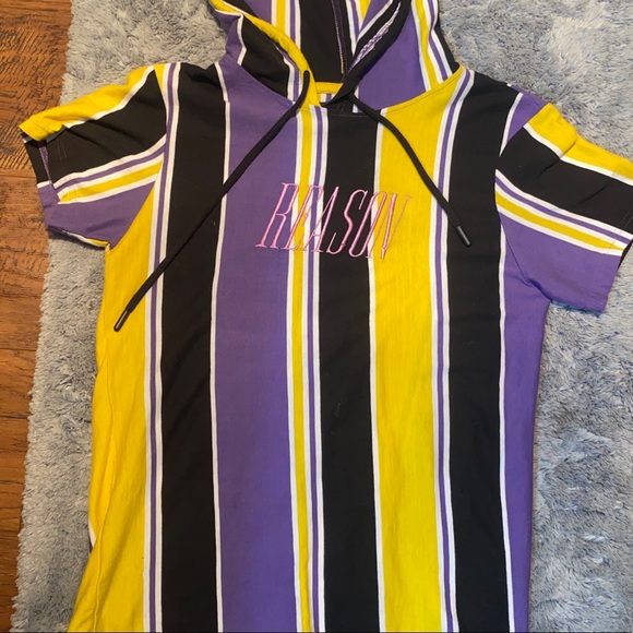 Reason hooded Tshirt size S - Picture 1 of 4